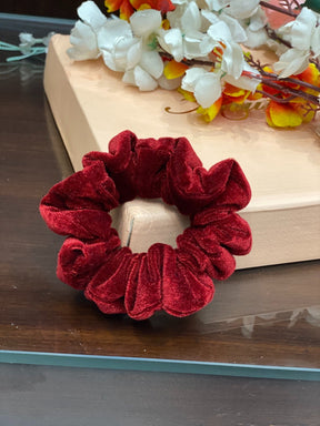 Red Velvet Scrunchie